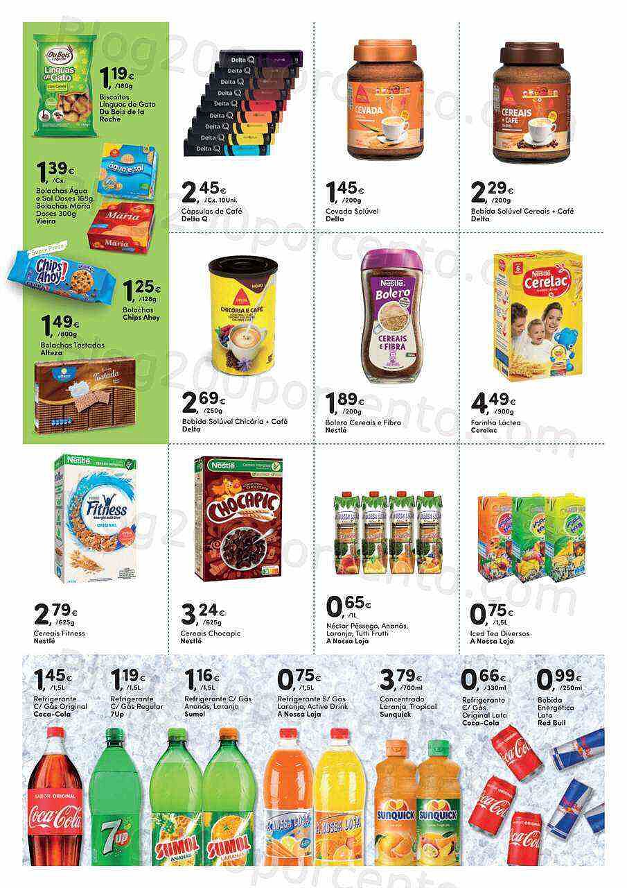 Antevisão Folheto A NOSSA LOJA Promoções de 20 agosto a 4 setembro