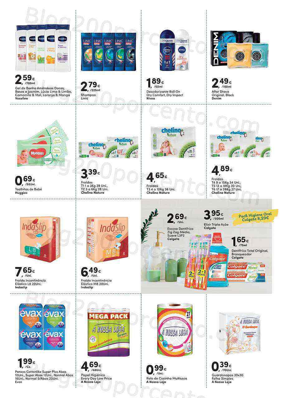 Antevisão Folheto A NOSSA LOJA Promoções de 20 agosto a 4 setembro