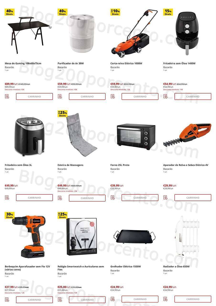 Antevisão Folheto CONTINENTE Bazarão Promoções de 23 a 29 agosto