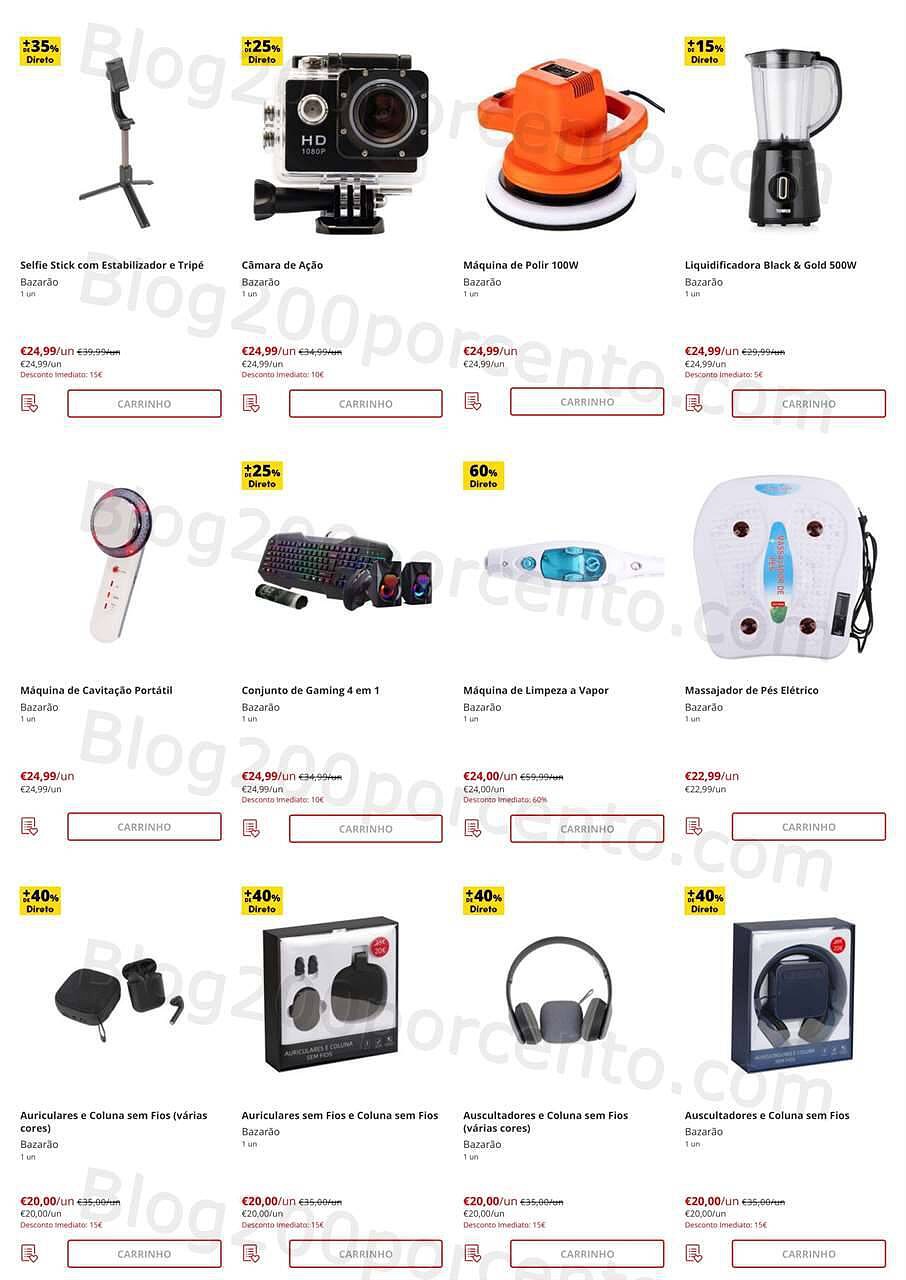 Antevisão Folheto CONTINENTE Bazarão Promoções de 23 a 29 agosto