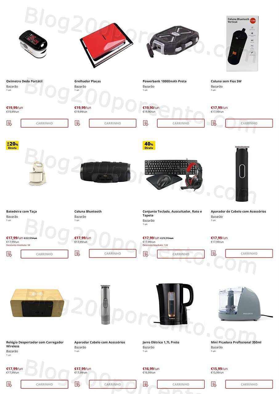 Antevisão Folheto CONTINENTE Bazarão Promoções de 23 a 29 agosto