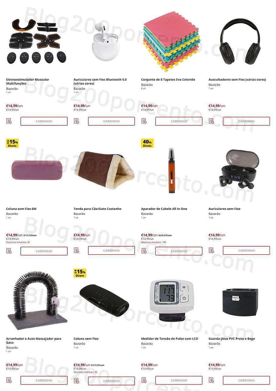 Antevisão Folheto CONTINENTE Bazarão Promoções de 23 a 29 agosto