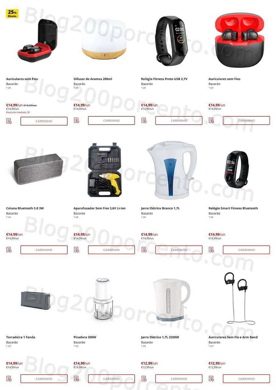 Antevisão Folheto CONTINENTE Bazarão Promoções de 23 a 29 agosto