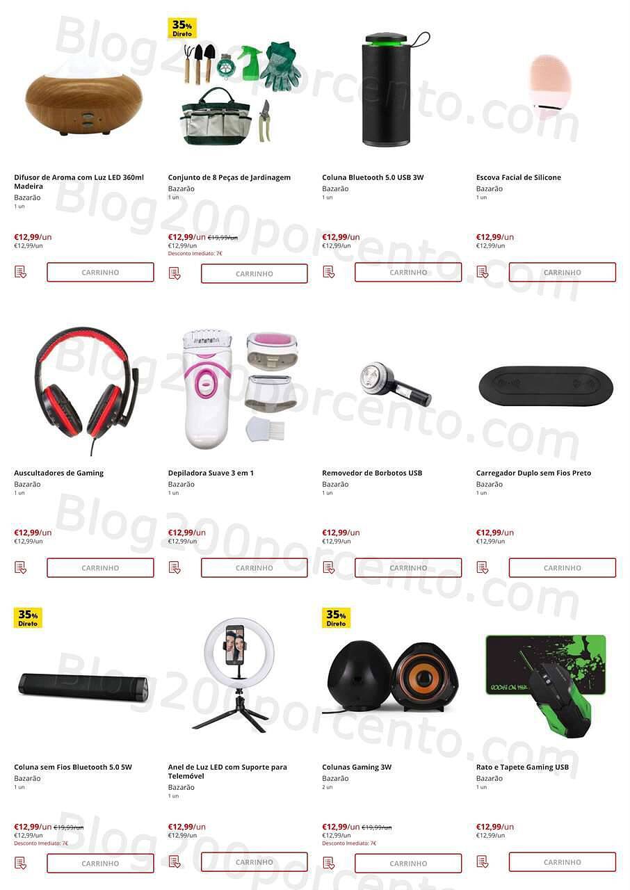 Antevisão Folheto CONTINENTE Bazarão Promoções de 23 a 29 agosto