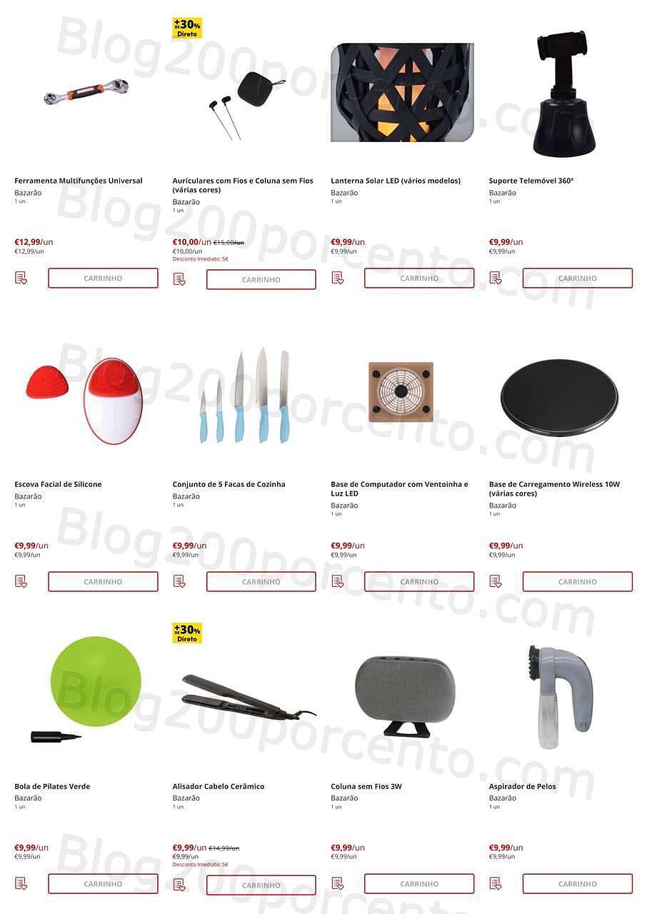 Antevisão Folheto CONTINENTE Bazarão Promoções de 23 a 29 agosto