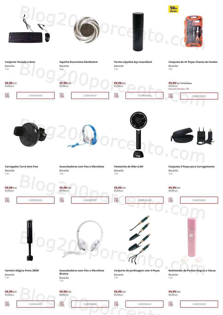 Antevisão Folheto CONTINENTE Bazarão Promoções de 23 a 29 agosto