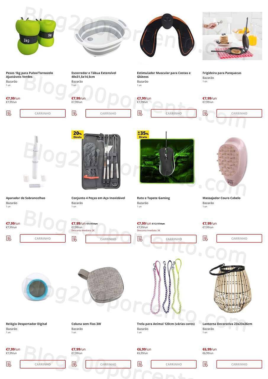 Antevisão Folheto CONTINENTE Bazarão Promoções de 23 a 29 agosto