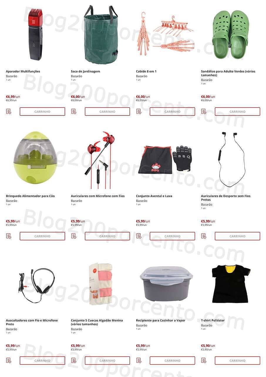 Antevisão Folheto CONTINENTE Bazarão Promoções de 23 a 29 agosto