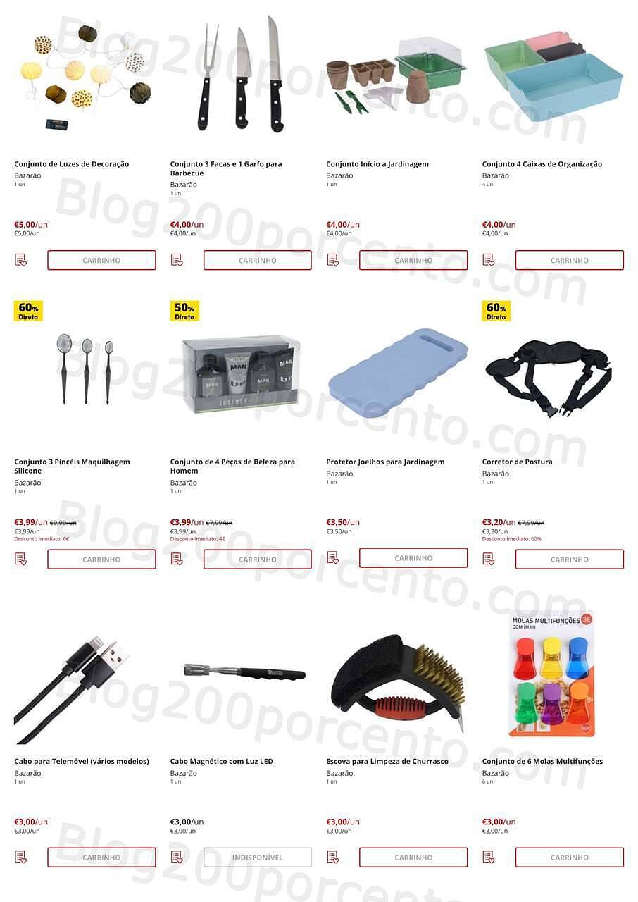 Antevisão Folheto CONTINENTE Bazarão Promoções de 23 a 29 agosto