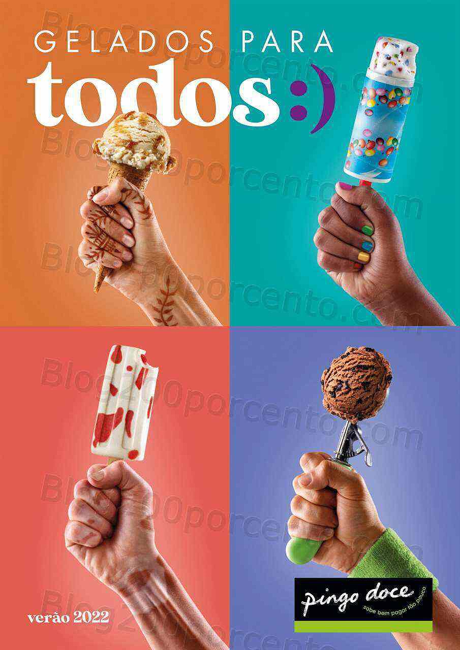 Antevisão Folheto PINGO DOCE Especial Gelados Verão