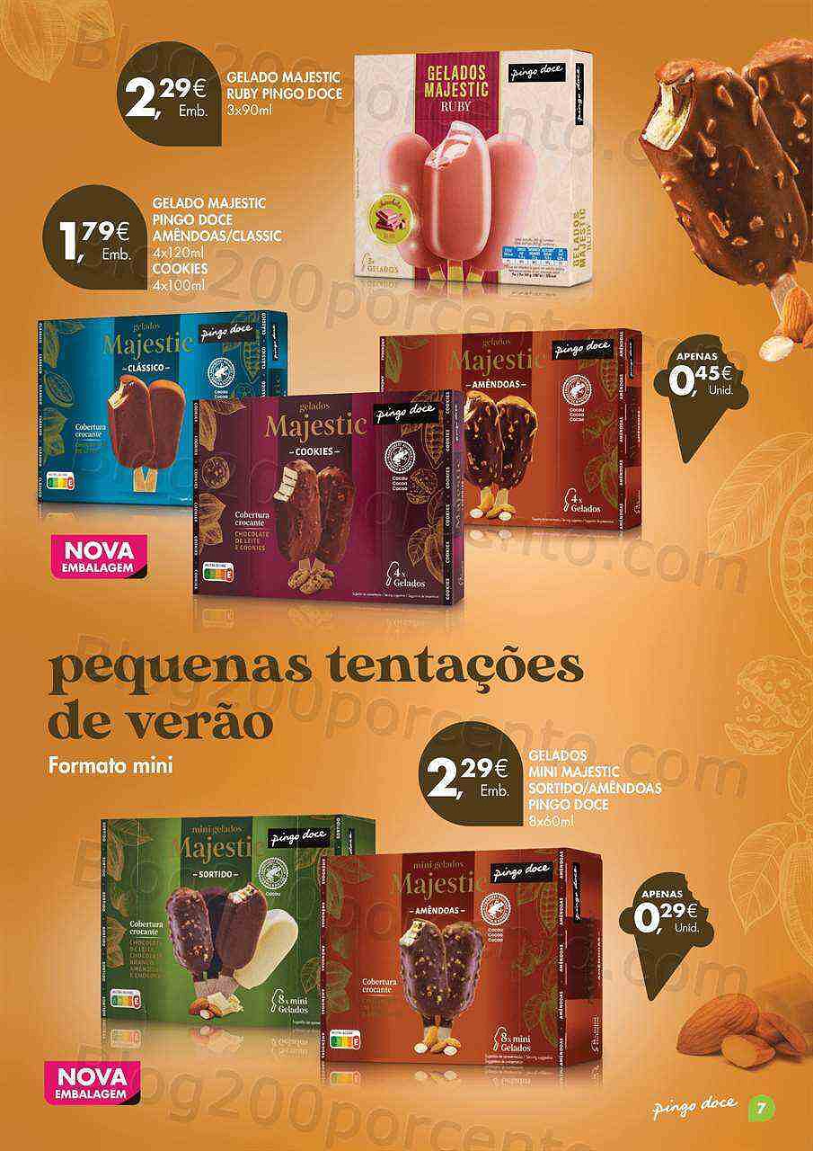 Antevisão Folheto PINGO DOCE Especial Gelados Verão