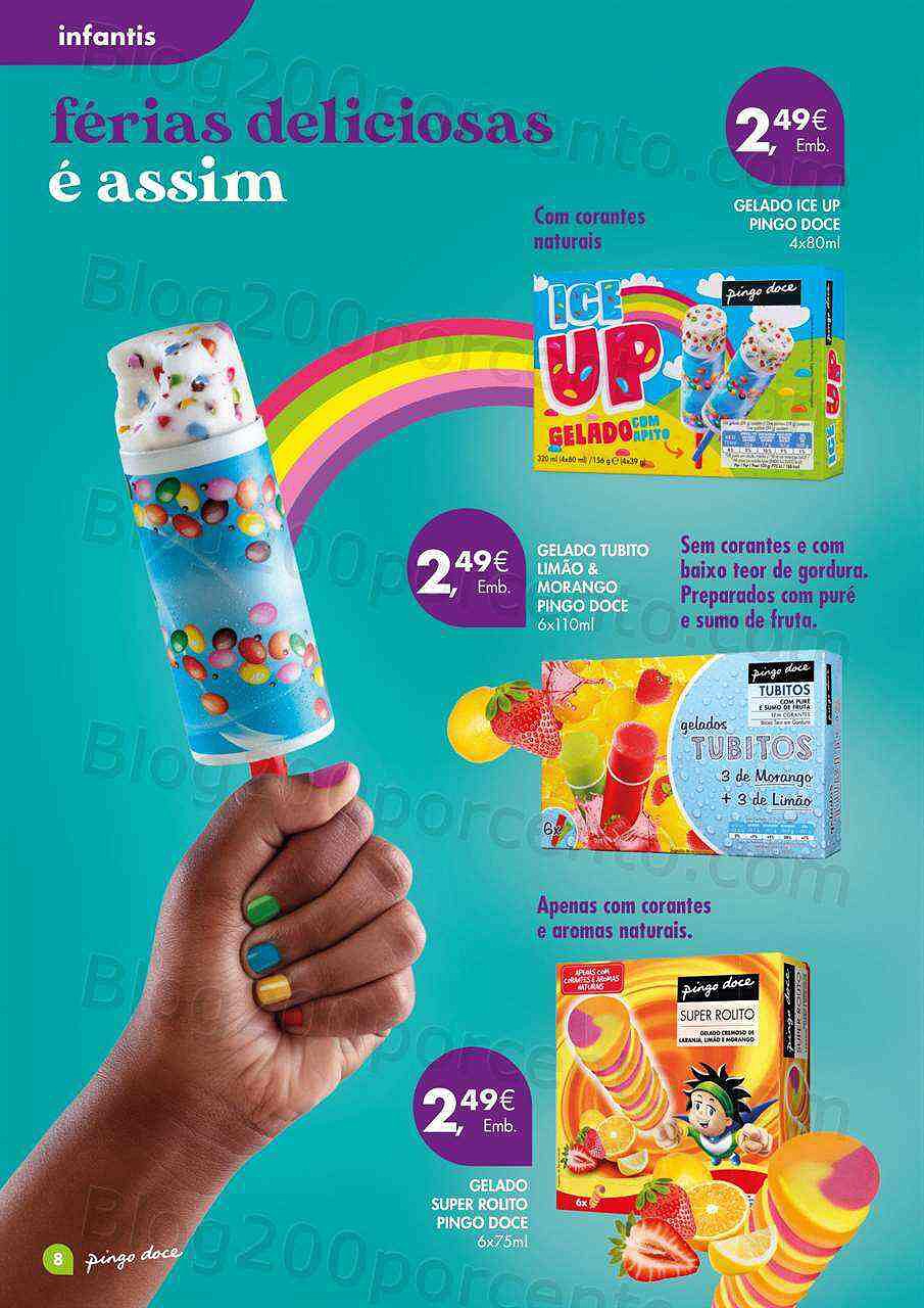 Antevisão Folheto PINGO DOCE Especial Gelados Verão