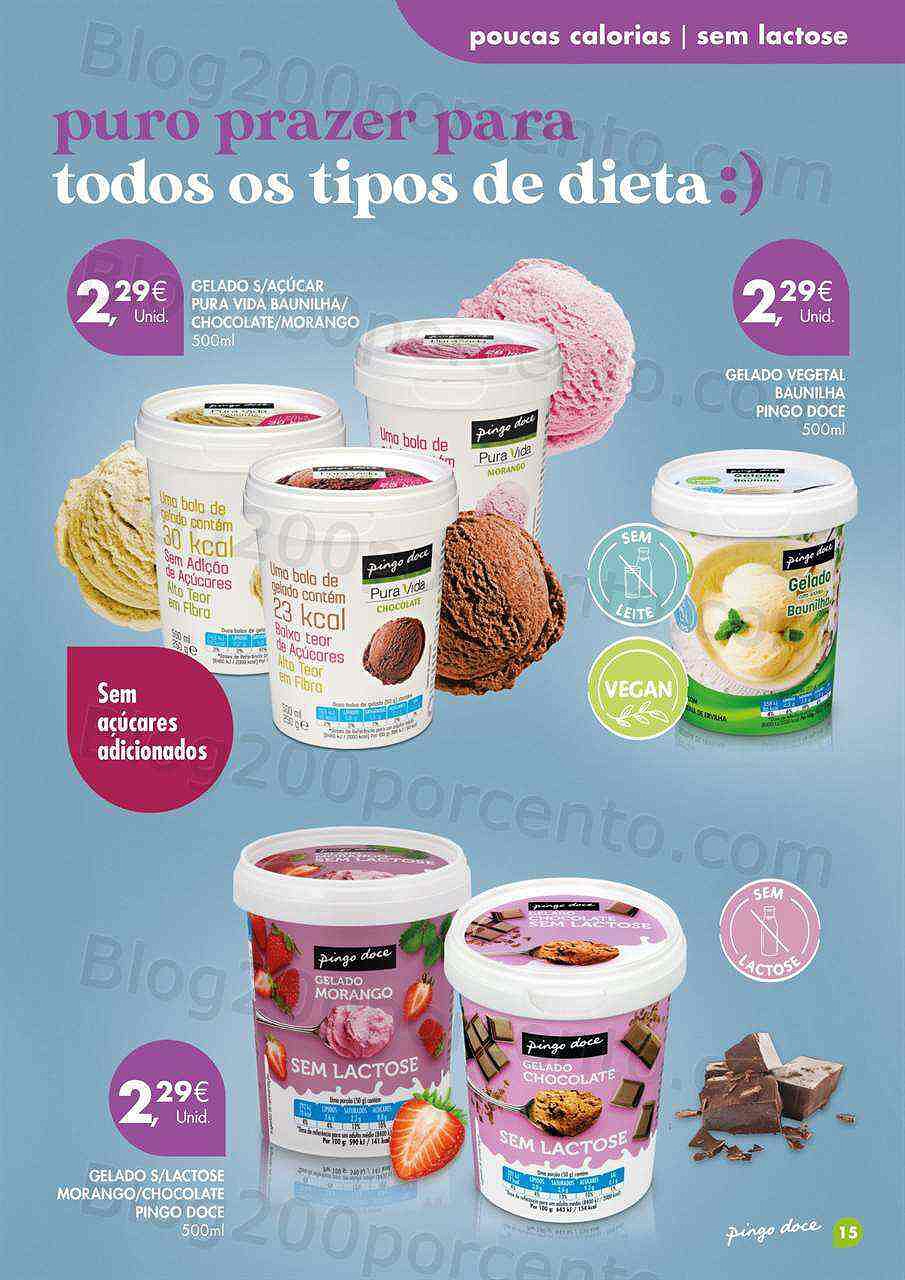 Antevisão Folheto PINGO DOCE Especial Gelados Verão