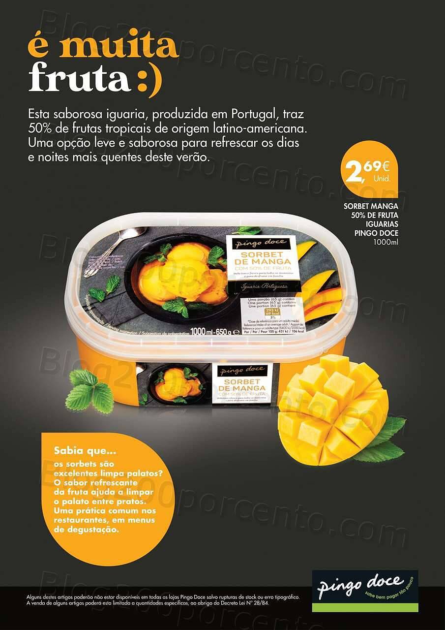 Antevisão Folheto PINGO DOCE Especial Gelados Verão