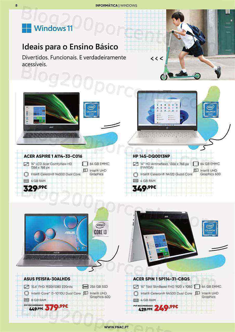 Antevisão Folheto FNAC Regresso às Aulas Promoções de 24 agosto a 29 setembro