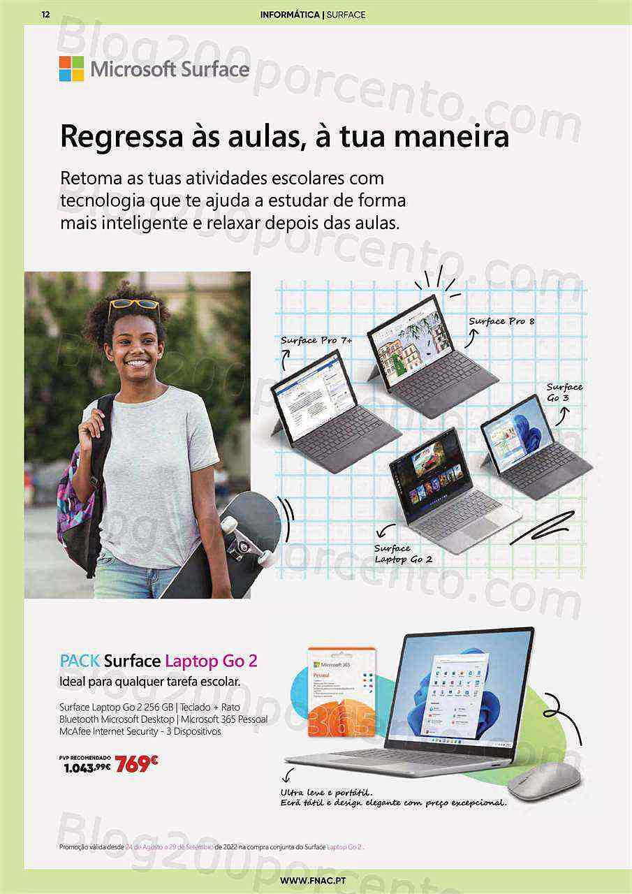 Antevisão Folheto FNAC Regresso às Aulas Promoções de 24 agosto a 29 setembro