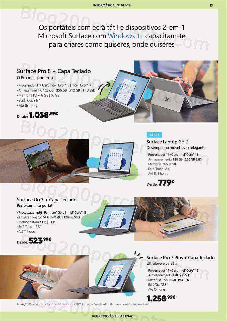 Antevisão Folheto FNAC Regresso às Aulas Promoções de 24 agosto a 29 setembro