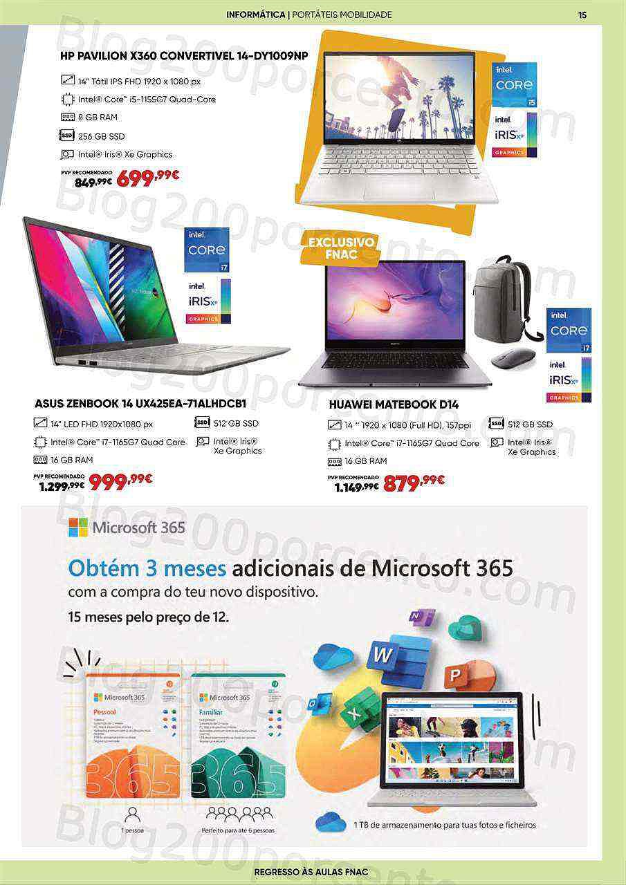 Antevisão Folheto FNAC Regresso às Aulas Promoções de 24 agosto a 29 setembro