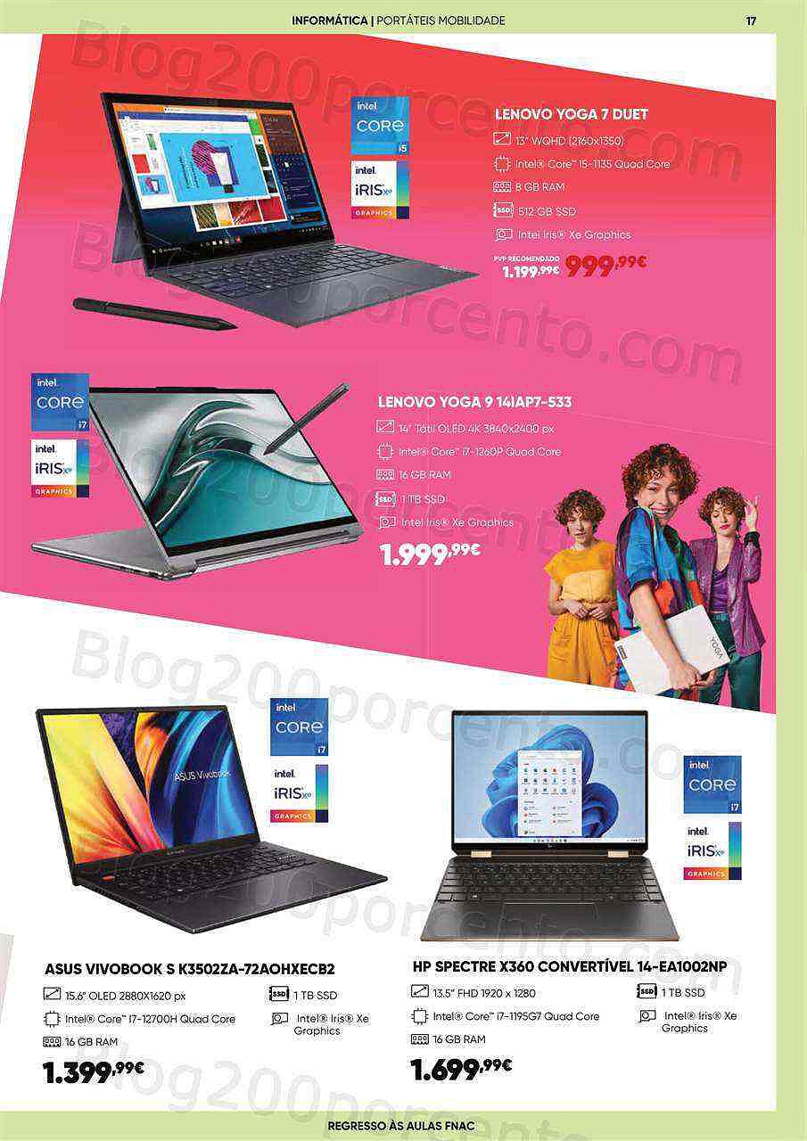 Antevisão Folheto FNAC Regresso às Aulas Promoções de 24 agosto a 29 setembro