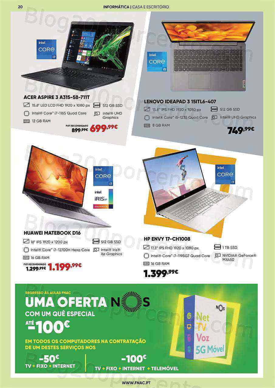 Antevisão Folheto FNAC Regresso às Aulas Promoções de 24 agosto a 29 setembro