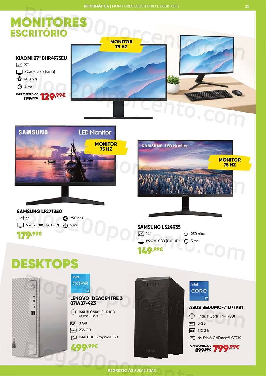 Antevisão Folheto FNAC Regresso às Aulas Promoções de 24 agosto a 29 setembro