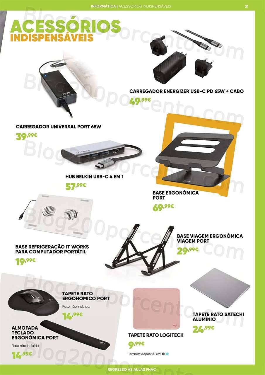 Antevisão Folheto FNAC Regresso às Aulas Promoções de 24 agosto a 29 setembro