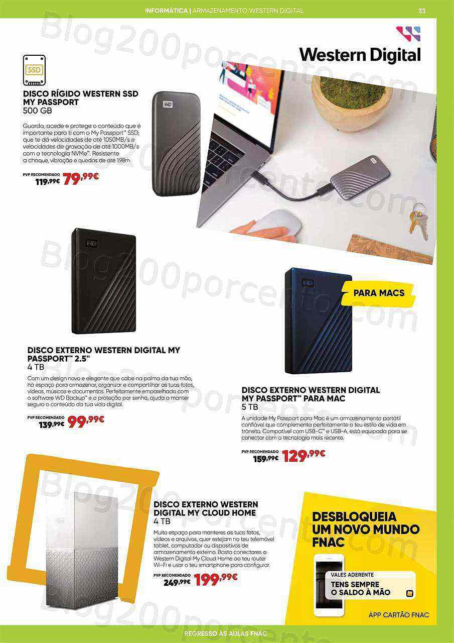Antevisão Folheto FNAC Regresso às Aulas Promoções de 24 agosto a 29 setembro