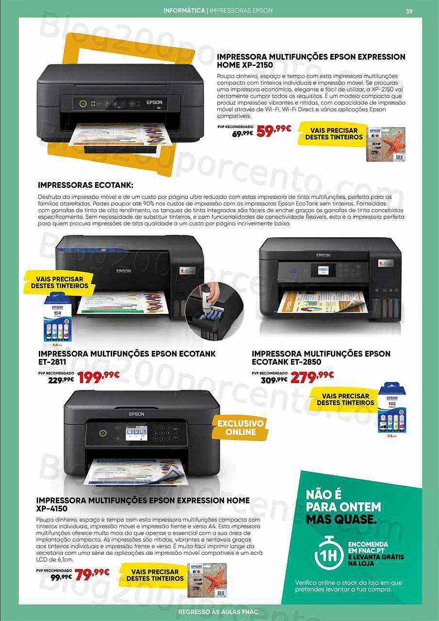 Antevisão Folheto FNAC Regresso às Aulas Promoções de 24 agosto a 29 setembro