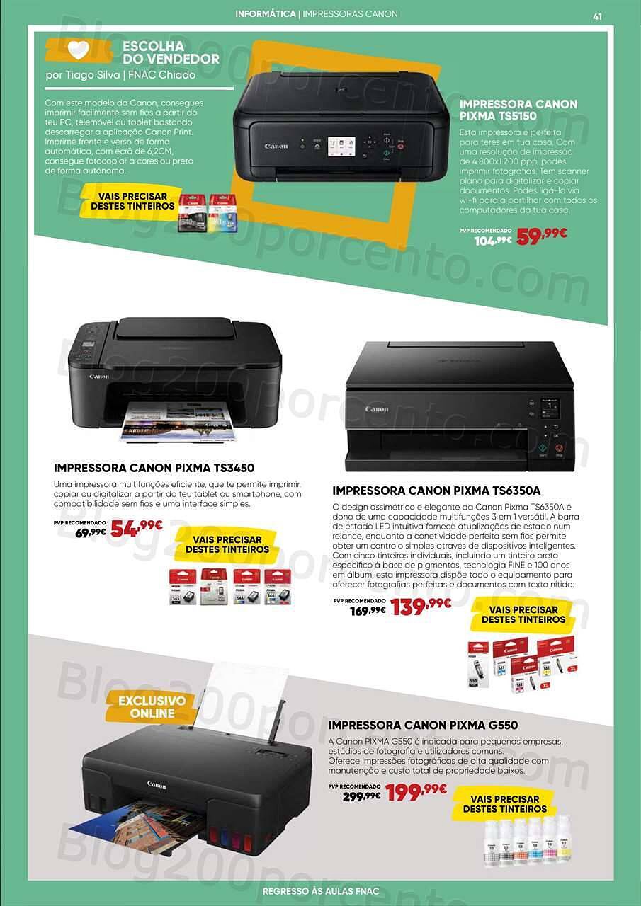 Antevisão Folheto FNAC Regresso às Aulas Promoções de 24 agosto a 29 setembro