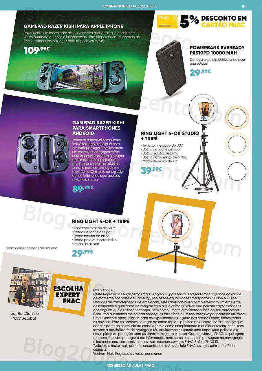 Antevisão Folheto FNAC Regresso às Aulas Promoções de 24 agosto a 29 setembro