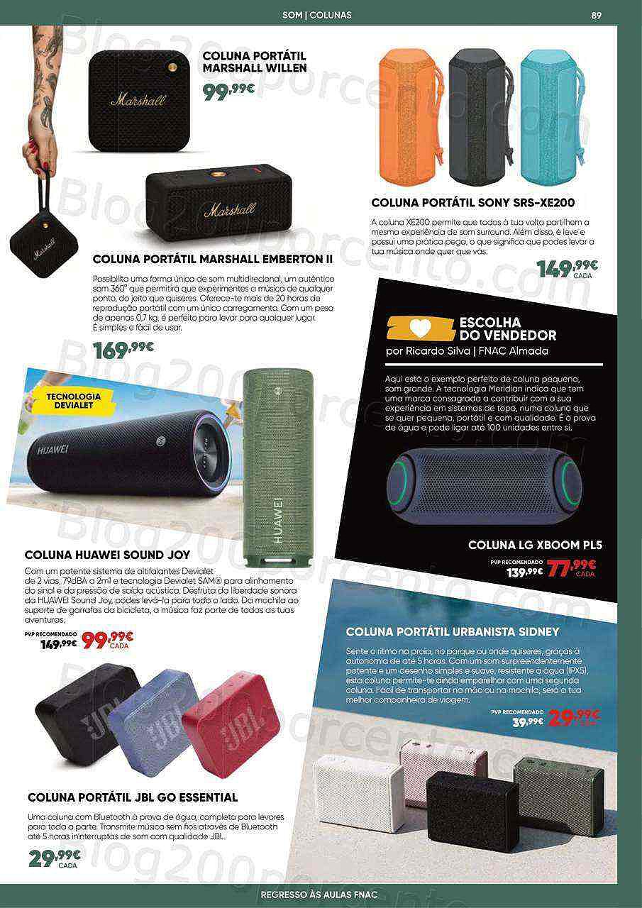 Antevisão Folheto FNAC Regresso às Aulas Promoções de 24 agosto a 29 setembro