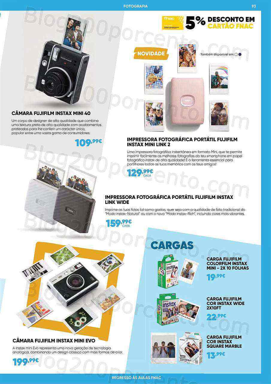 Antevisão Folheto FNAC Regresso às Aulas Promoções de 24 agosto a 29 setembro