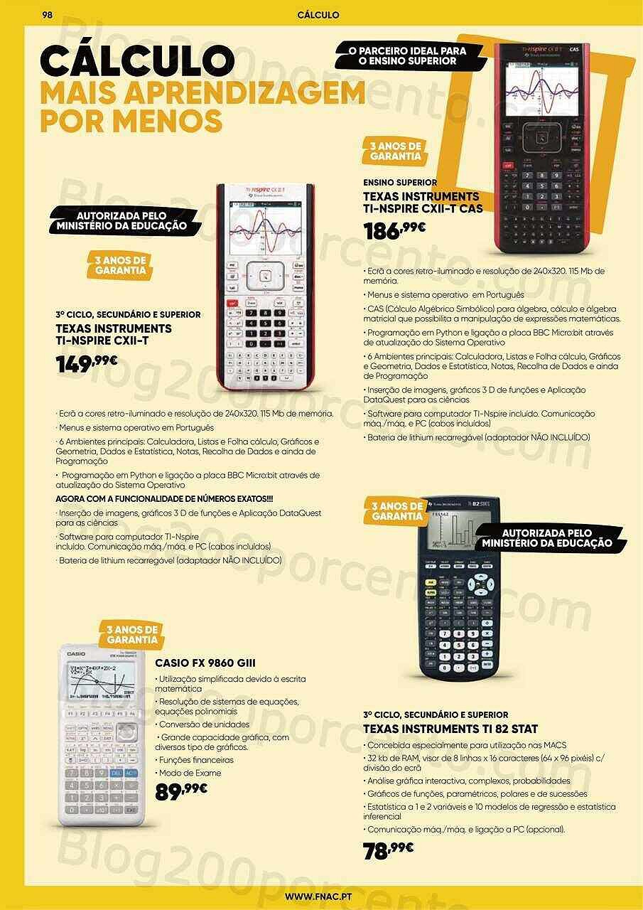 Antevisão Folheto FNAC Regresso às Aulas Promoções de 24 agosto a 29 setembro