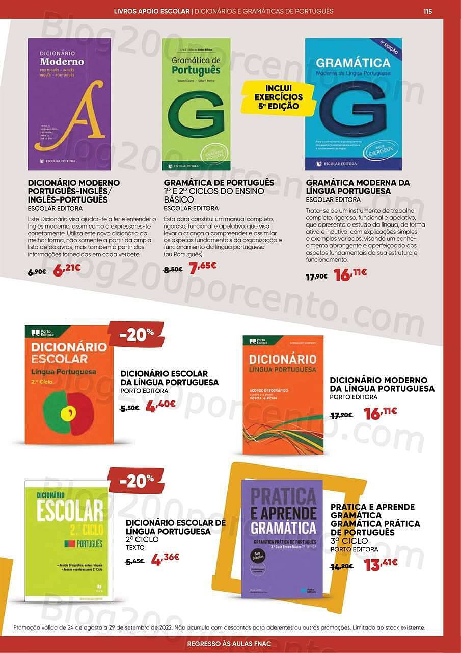 Antevisão Folheto FNAC Regresso às Aulas Promoções de 24 agosto a 29 setembro