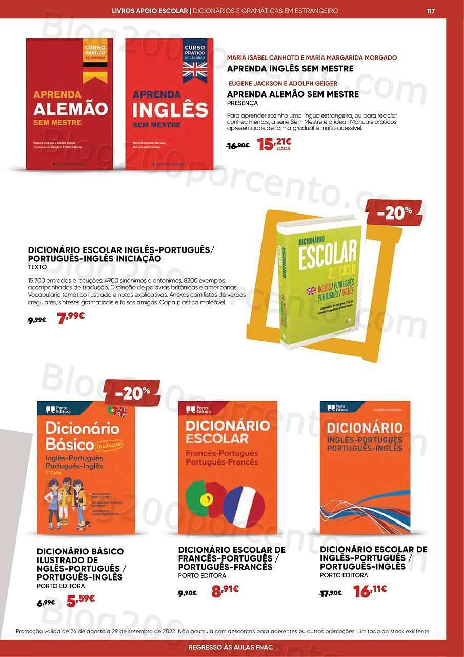 Antevisão Folheto FNAC Regresso às Aulas Promoções de 24 agosto a 29 setembro