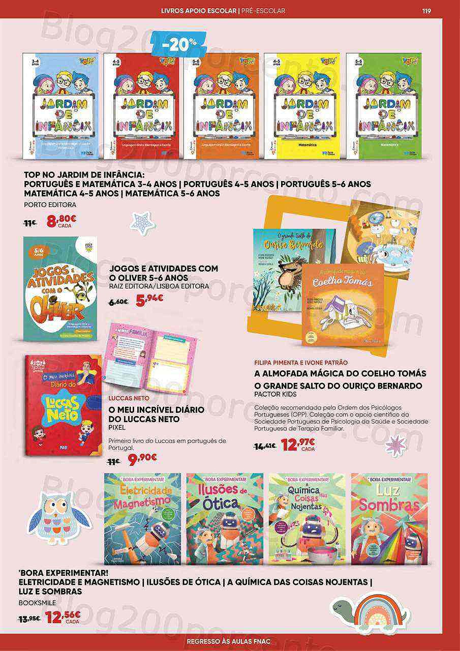 Antevisão Folheto FNAC Regresso às Aulas Promoções de 24 agosto a 29 setembro