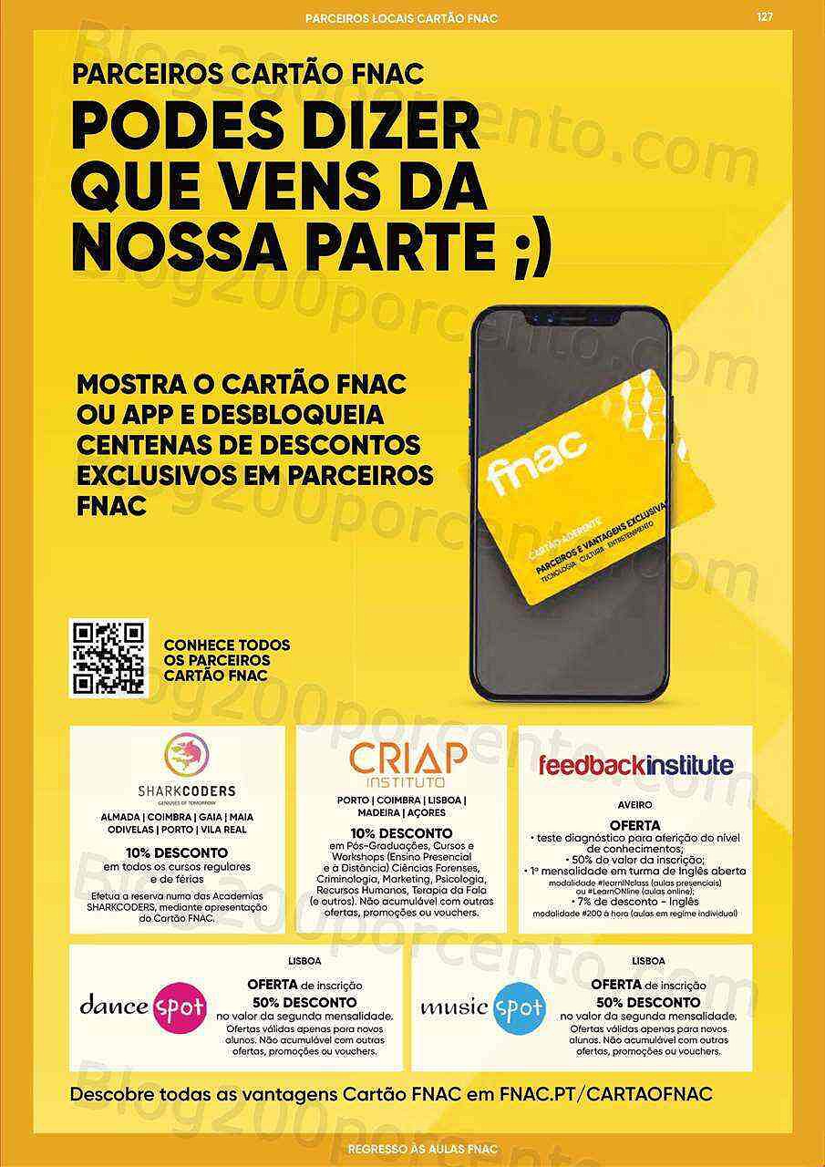 Antevisão Folheto FNAC Regresso às Aulas Promoções de 24 agosto a 29 setembro