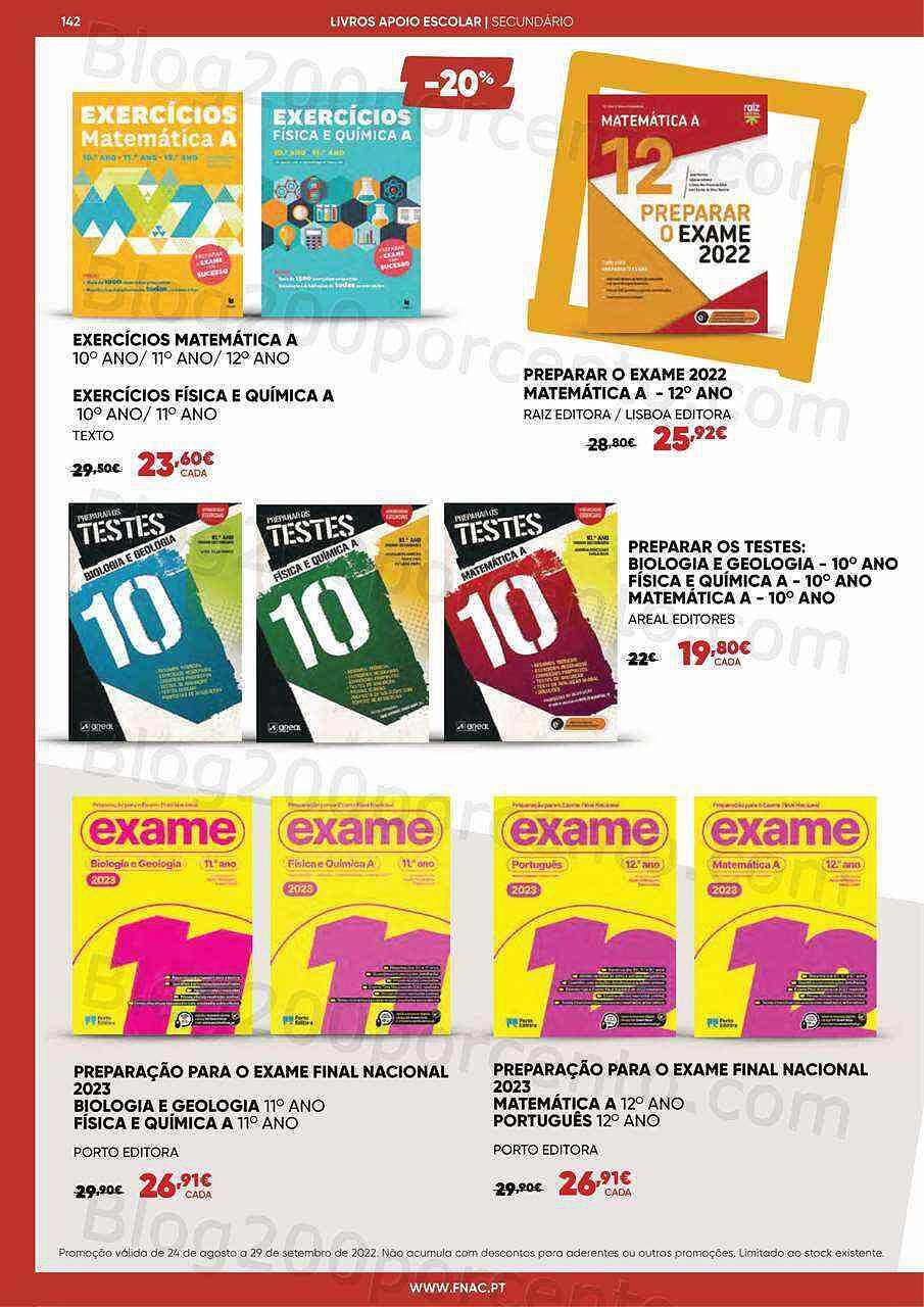 Antevisão Folheto FNAC Regresso às Aulas Promoções de 24 agosto a 29 setembro