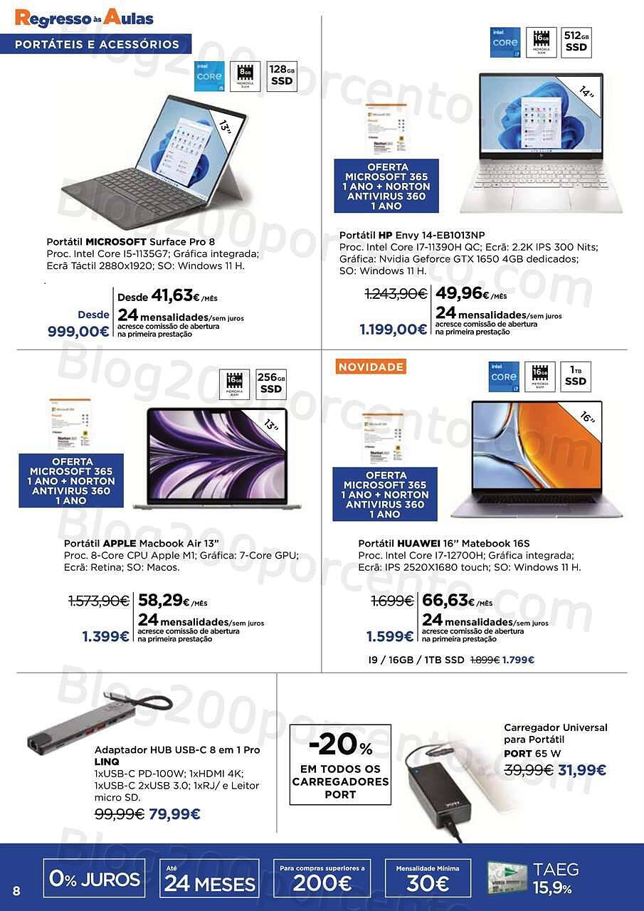 Antevisão Folheto EL CORTE INGLÉS Regresso às Aulas Promoções de 26 agosto a 18 setembro