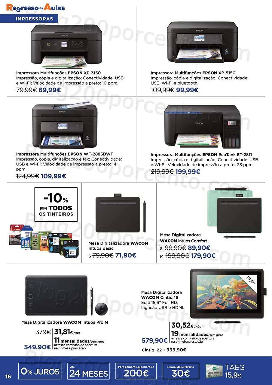 Antevisão Folheto EL CORTE INGLÉS Regresso às Aulas Promoções de 26 agosto a 18 setembro