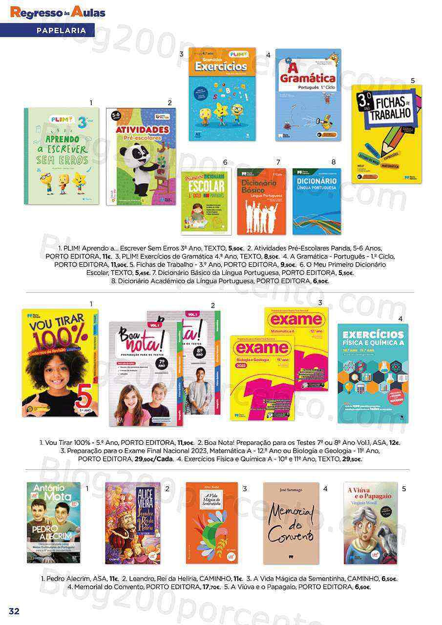 Antevisão Folheto EL CORTE INGLÉS Regresso às Aulas Promoções de 26 agosto a 18 setembro