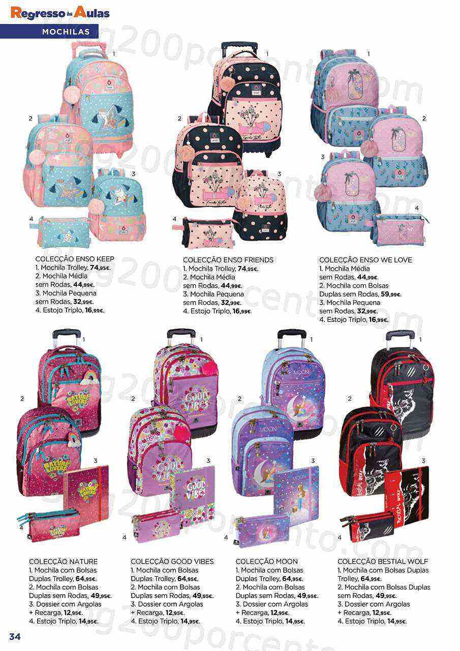 Antevisão Folheto EL CORTE INGLÉS Regresso às Aulas Promoções de 26 agosto a 18 setembro