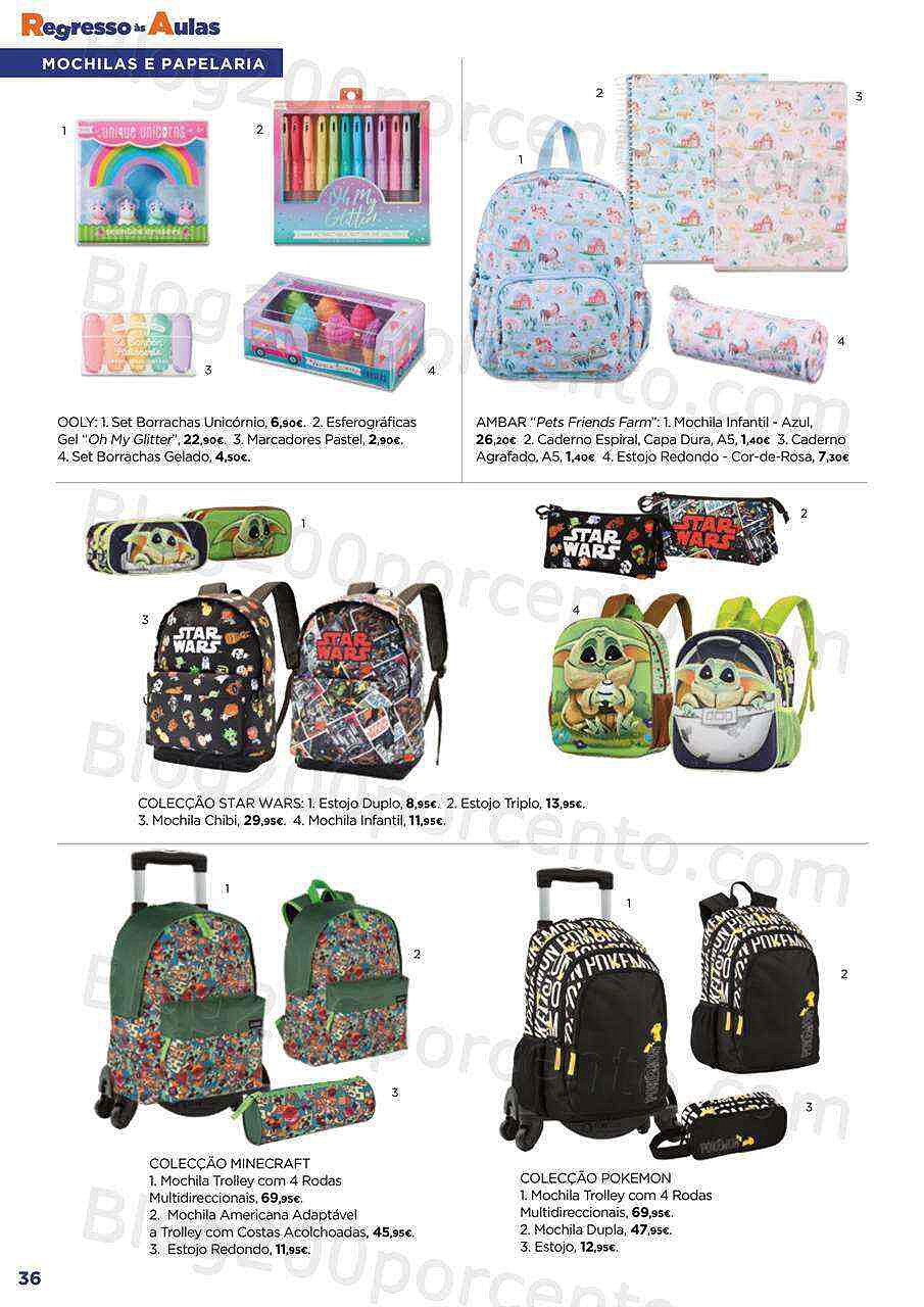 Antevisão Folheto EL CORTE INGLÉS Regresso às Aulas Promoções de 26 agosto a 18 setembro