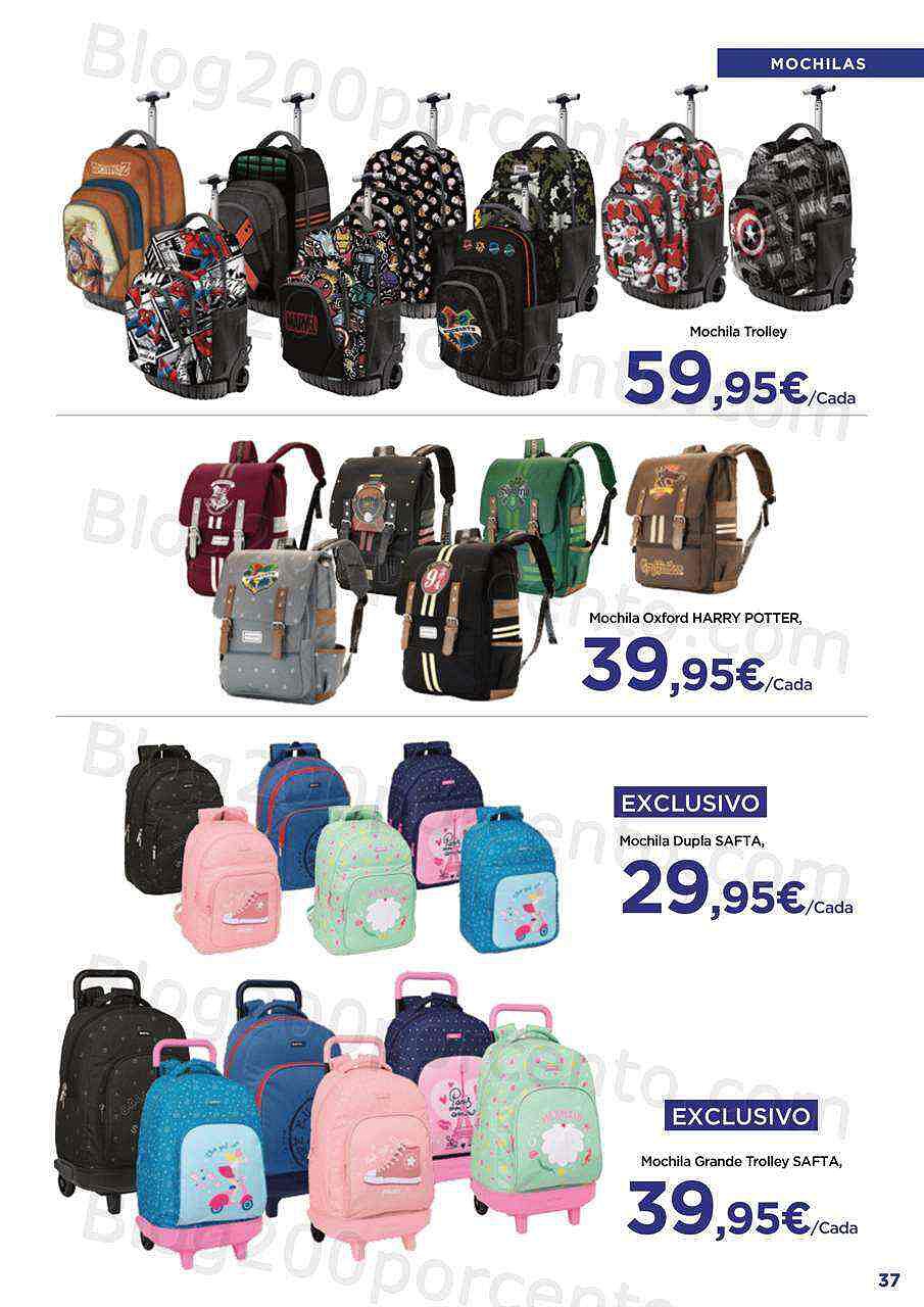 Antevisão Folheto EL CORTE INGLÉS Regresso às Aulas Promoções de 26 agosto a 18 setembro