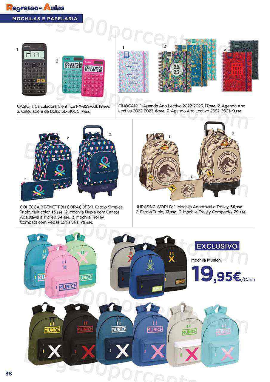 Antevisão Folheto EL CORTE INGLÉS Regresso às Aulas Promoções de 26 agosto a 18 setembro