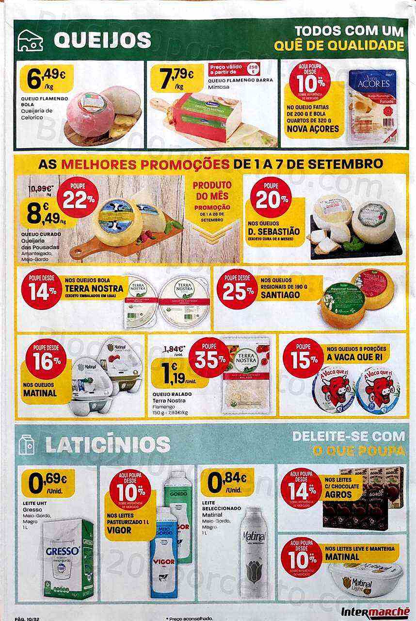 Antevisão Folheto INTERMARCHÉ Super Promoções de 1 a 7 setembro