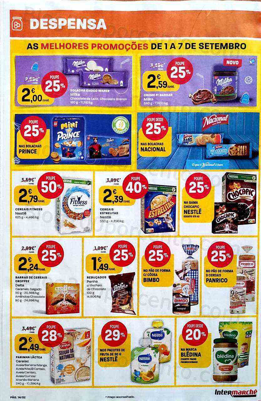 Antevisão Folheto INTERMARCHÉ Super Promoções de 1 a 7 setembro