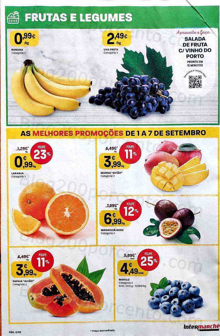 Antevisão Folheto INTERMARCHÉ Super Promoções de 1 a 7 setembro
