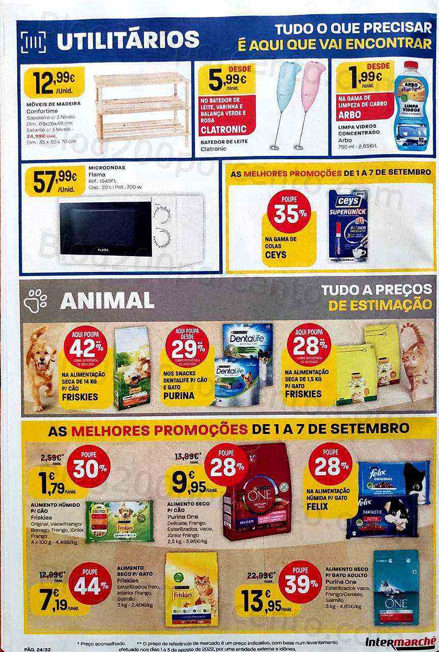 Antevisão Folheto INTERMARCHÉ Super Promoções de 1 a 7 setembro