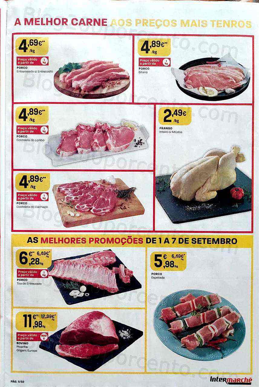 Antevisão Folheto INTERMARCHÉ Super Promoções de 1 a 7 setembro
